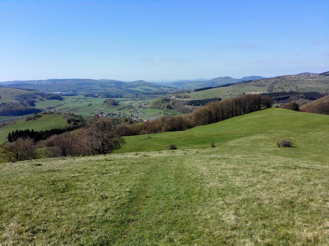 Blick von der Hohen Hölle Richtung Westen