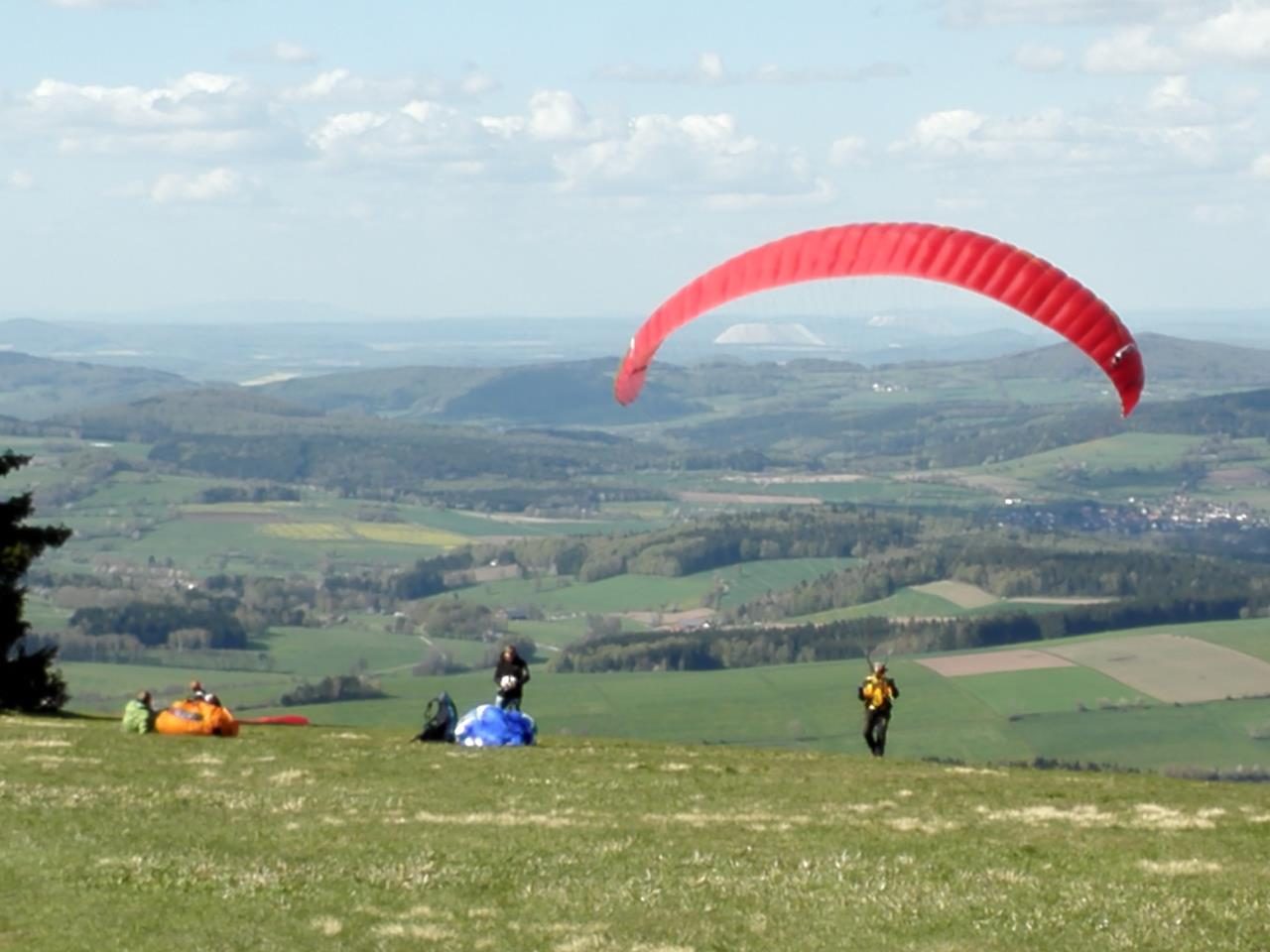 Die Wasserkuppe, Berg der Flieger