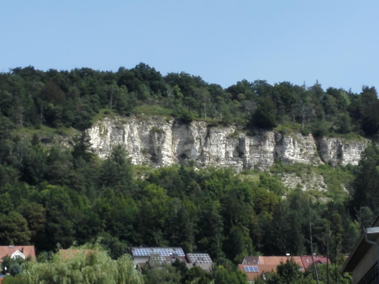 Jurakalkfelsen oberhalb von Beilngries