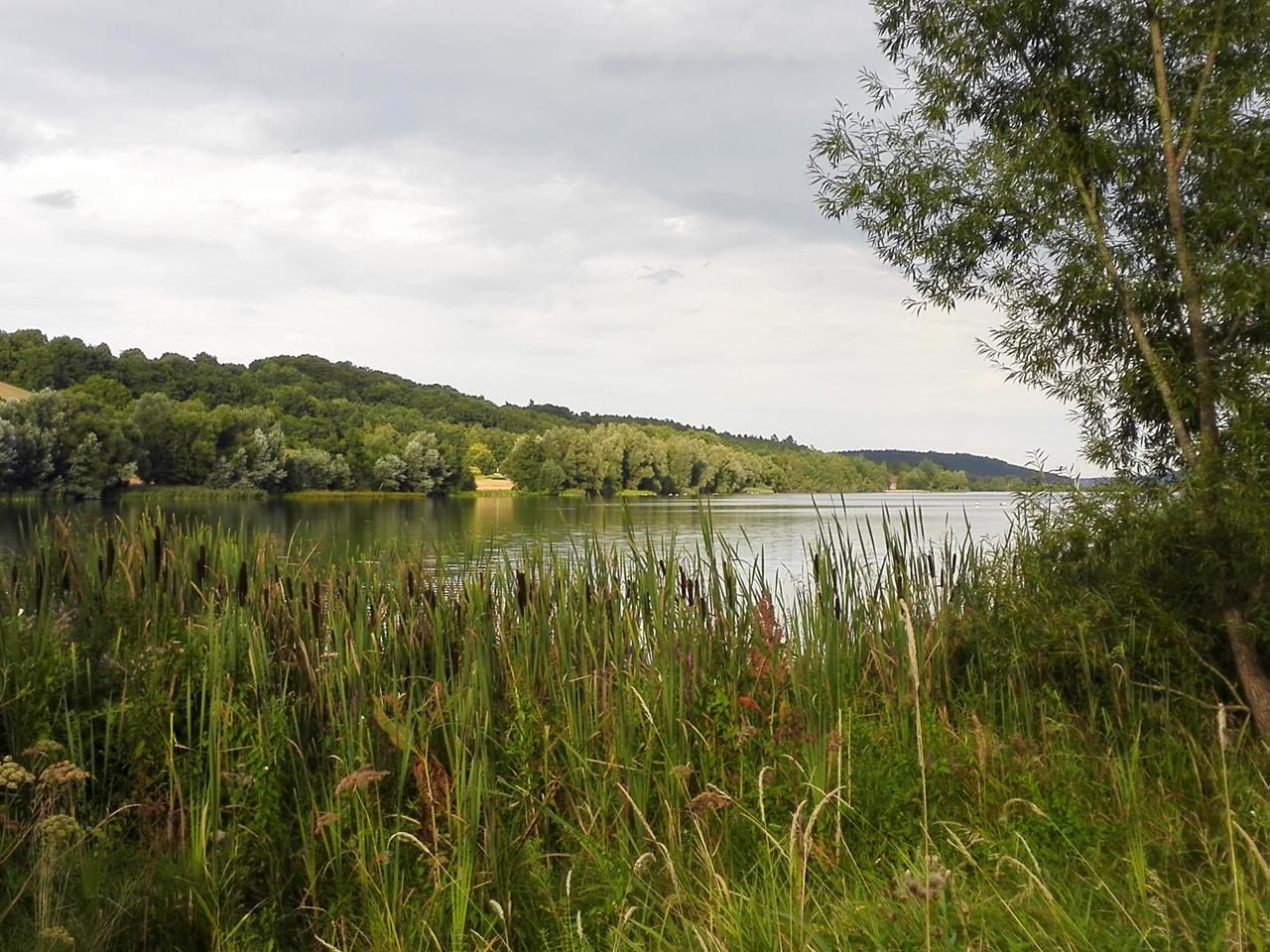 Am kleinen Brombachsee