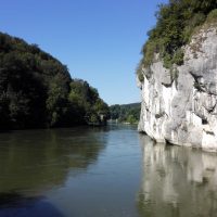 Am Donaudurchbruch bei Weltenburg