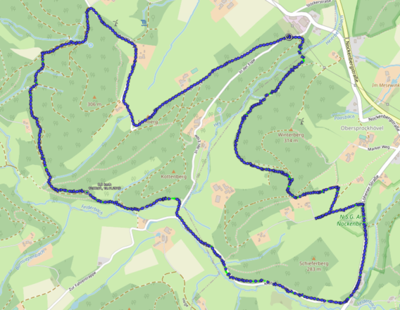 Winterberg bei Obersprockhövel