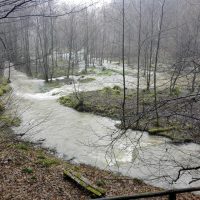 Im Dauerregen nach Oberlahr