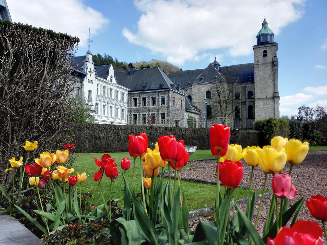 Ein sonniger Tag in Malmedy