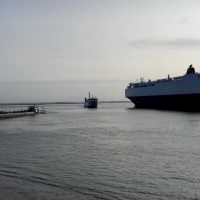 Am Seehafen von Emden