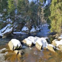 Am Oberlauf der Rur bei Monschau