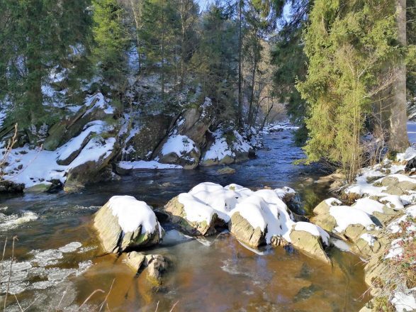 Am Oberlauf der Rur bei Monschau