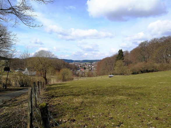 Auf dem Rothaarsteig bei Brilon