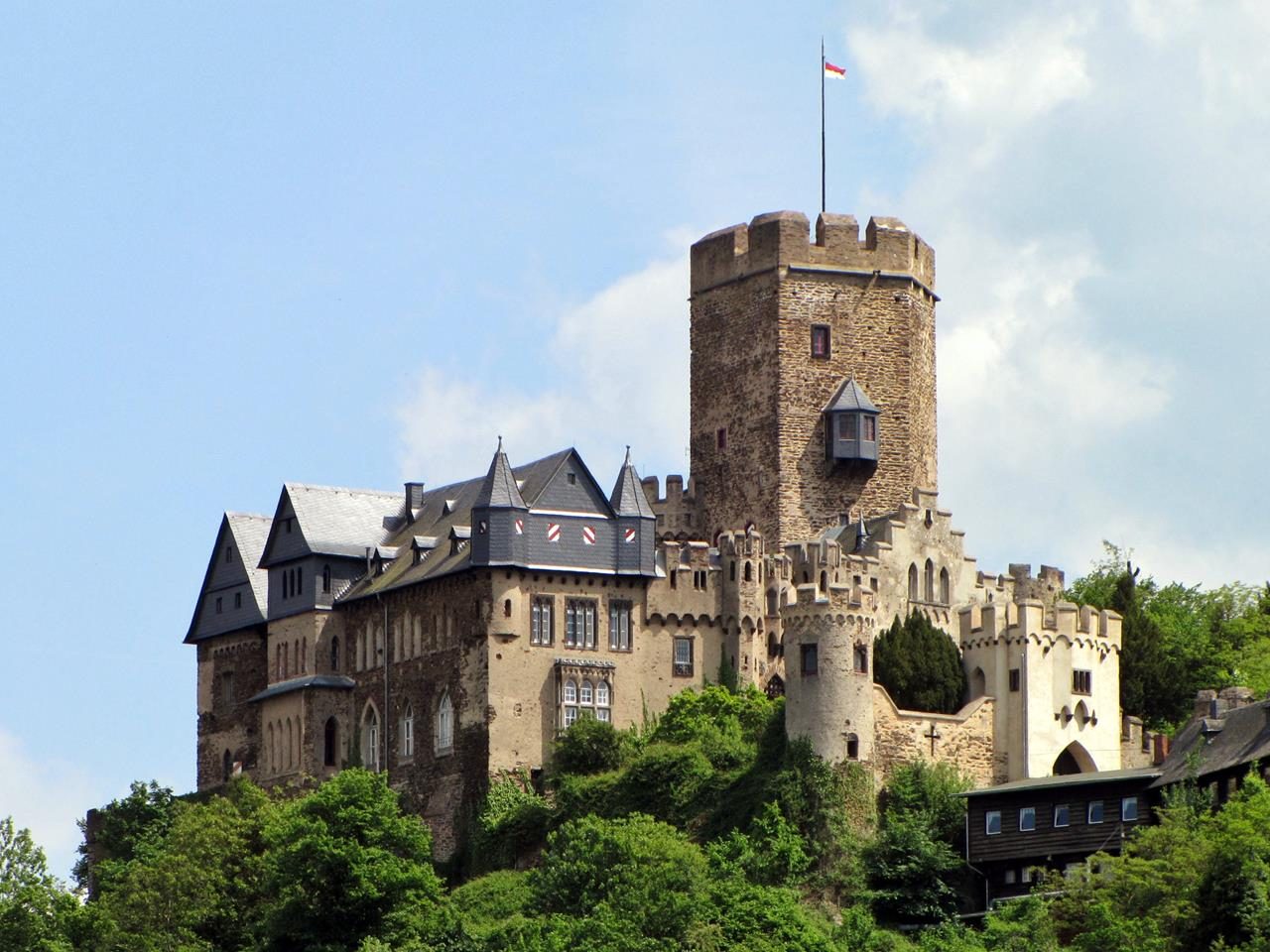 Auf Burg Lahneck