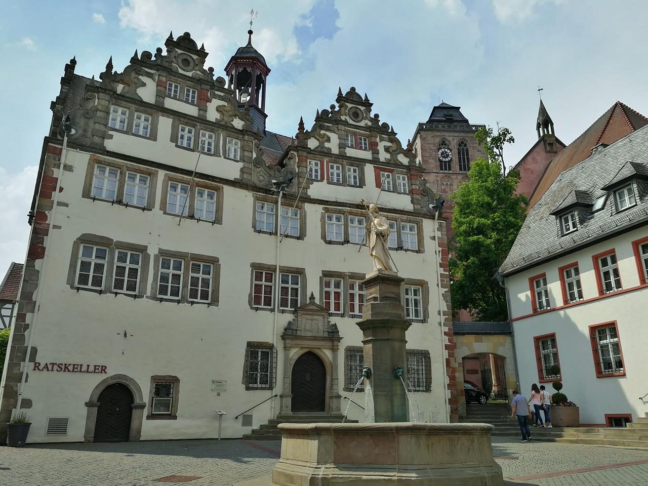 In der Altstadt von Bad Hersfeld