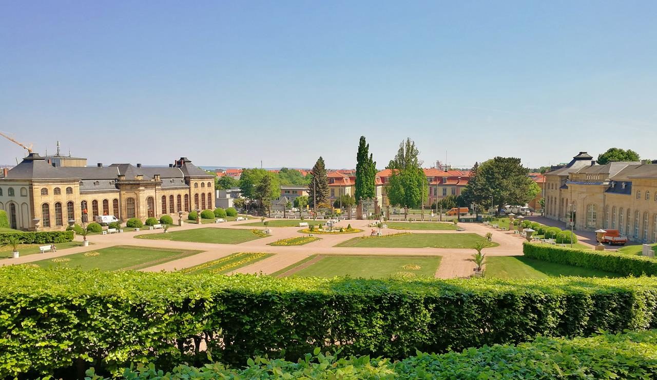 Am Schlosspark in Gotha