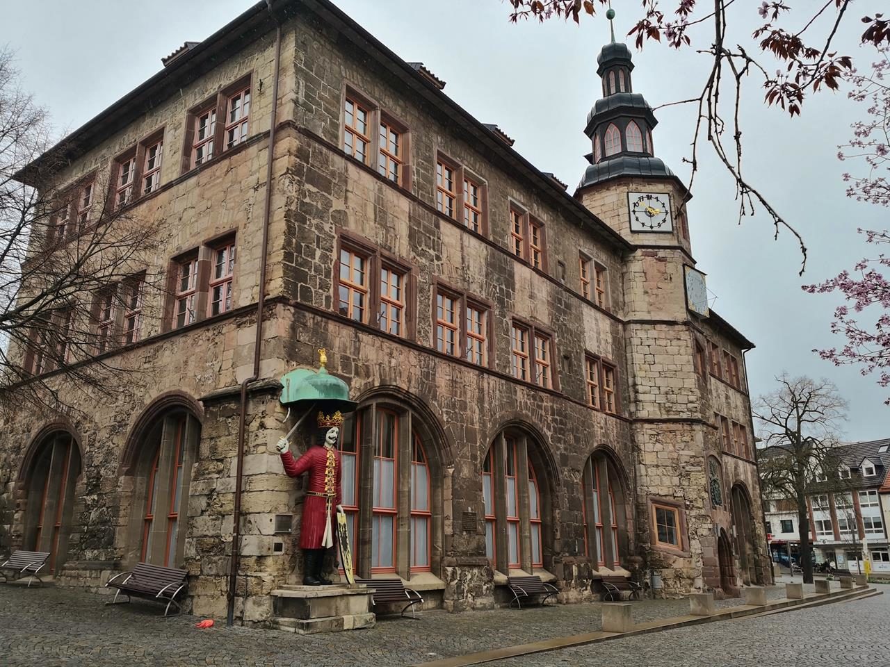 Nordhausen im Regen