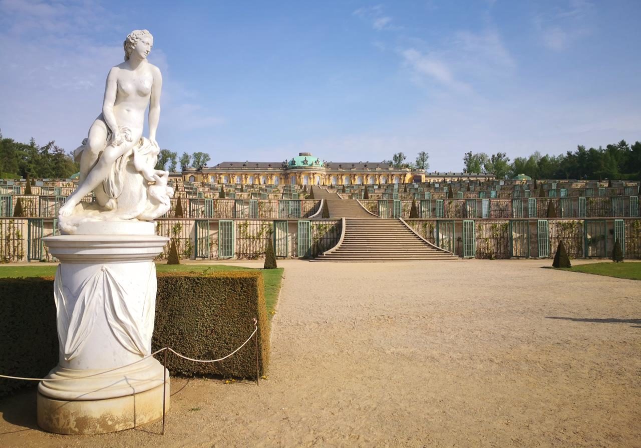 Wunderschöner Park Sanssouci