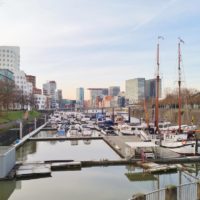 Im Medienhafen Düsseldorf