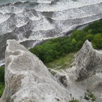 An den Kreidefelsen von Rügen