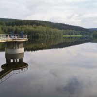 Talsperre Falkenstein und Felsenweg