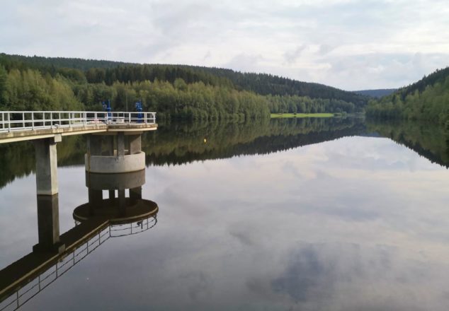 Talsperre Falkenstein und Felsenweg