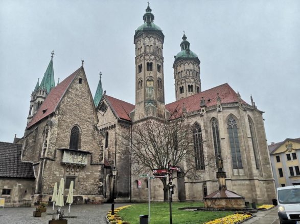 Naumburg im Regen