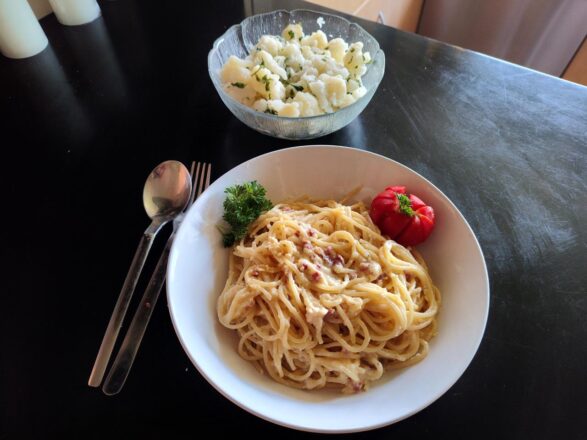 Spaghetti a la Mama di Roma