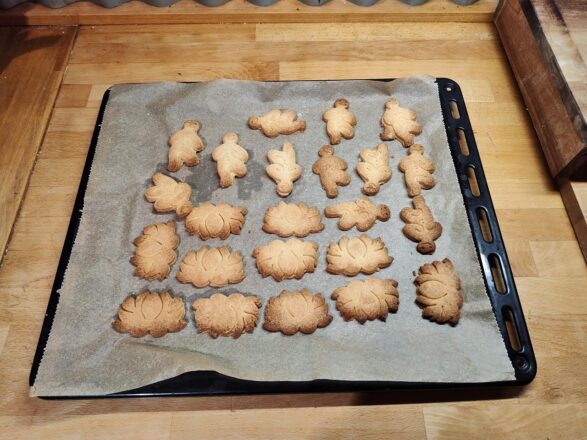 Plätzchenbacken beim Fasten