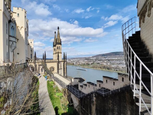 Auf Schloss Stolzenfels