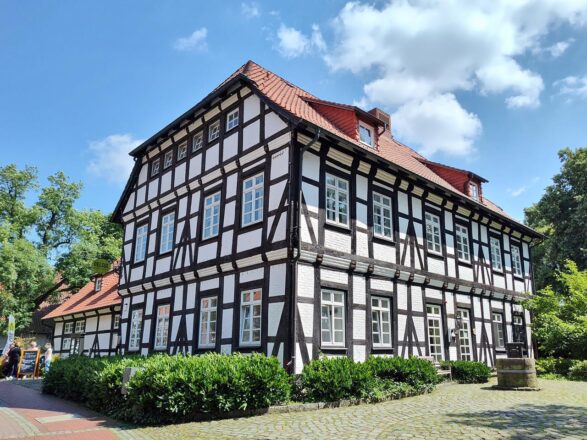 So viel weißes Fachwerk