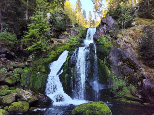 An den Triberger Wasserfällen