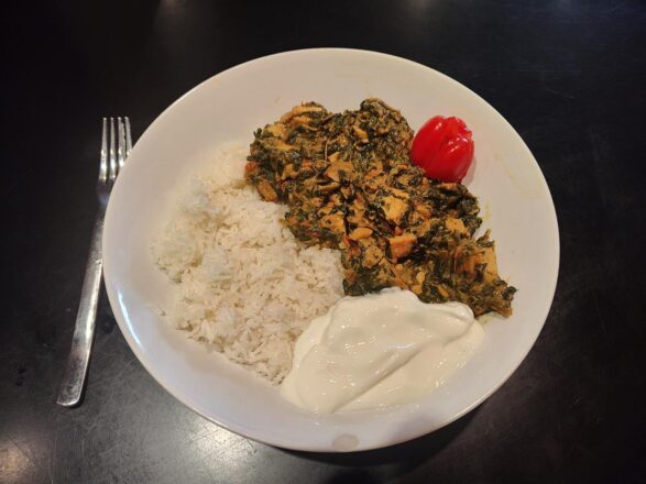 Palak Tofu