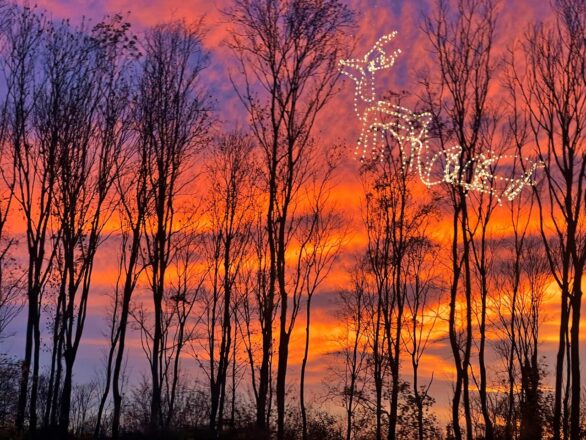 Advent, Advent, der Himmel brennt