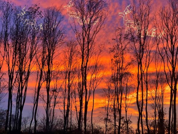 Advent, Advent, der Himmel brennt