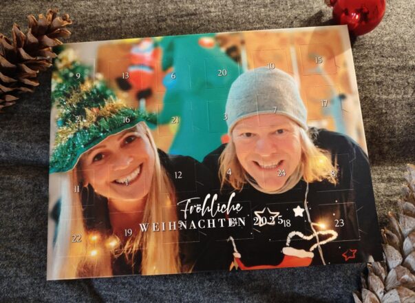 Advent, Advent, das Grinsen hemmt