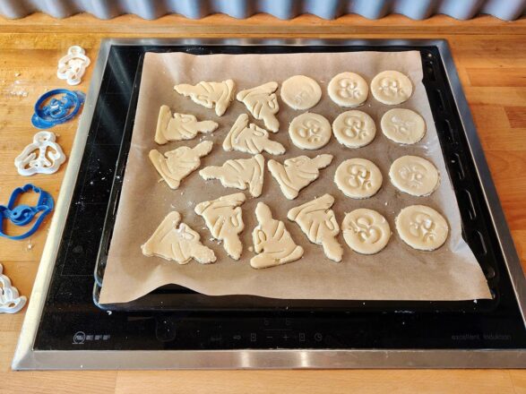 In der Yoga-Plätzchen-Bäckerei